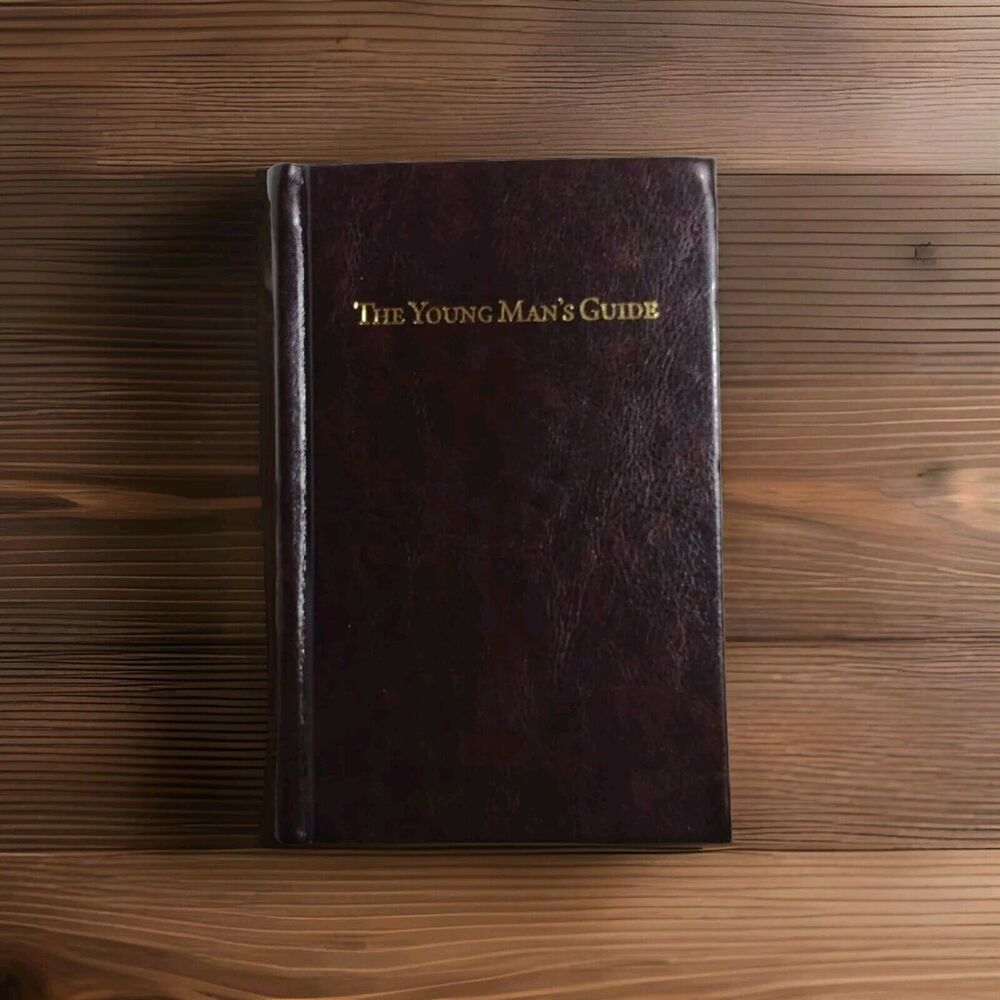 The Young Man's Guide By Father Lasance (1910 Reprint, Brown Leather, Hardcover)